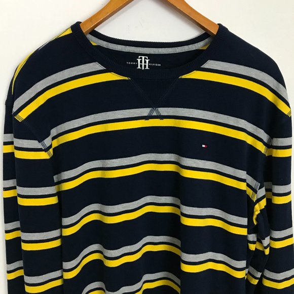 Tommy Hilfiger Other - Tommy Hilfiger Men 2XL Stripe Long Sleeve Pullover